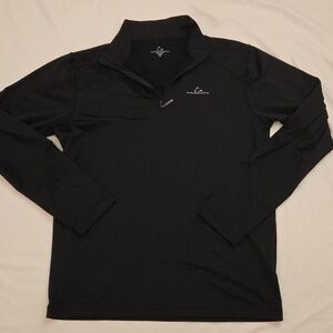 Paradox Black Lightweight Jacket 1/4 Zip Size M Mens